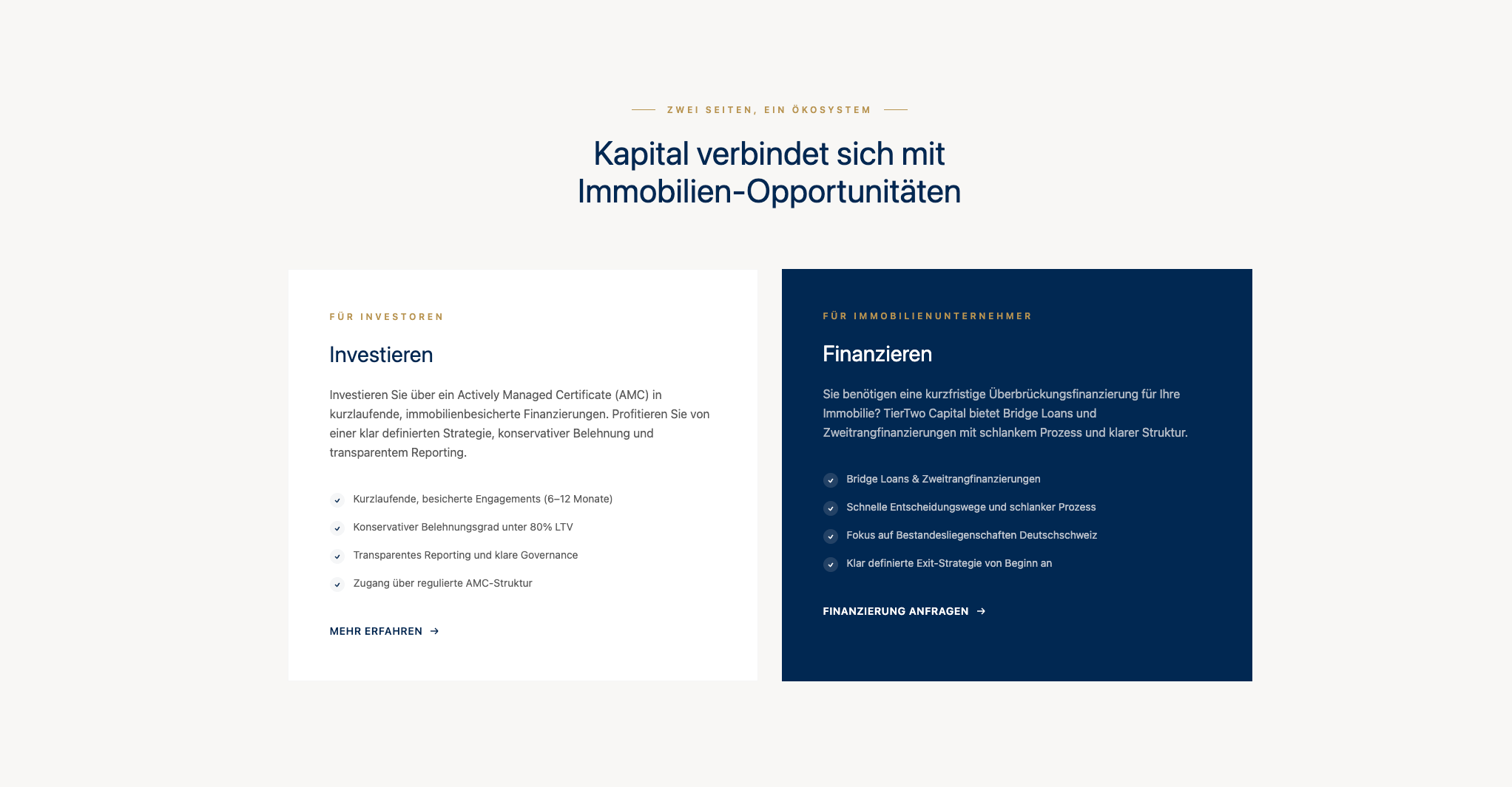 TierTwo Capital AG – Detail 1