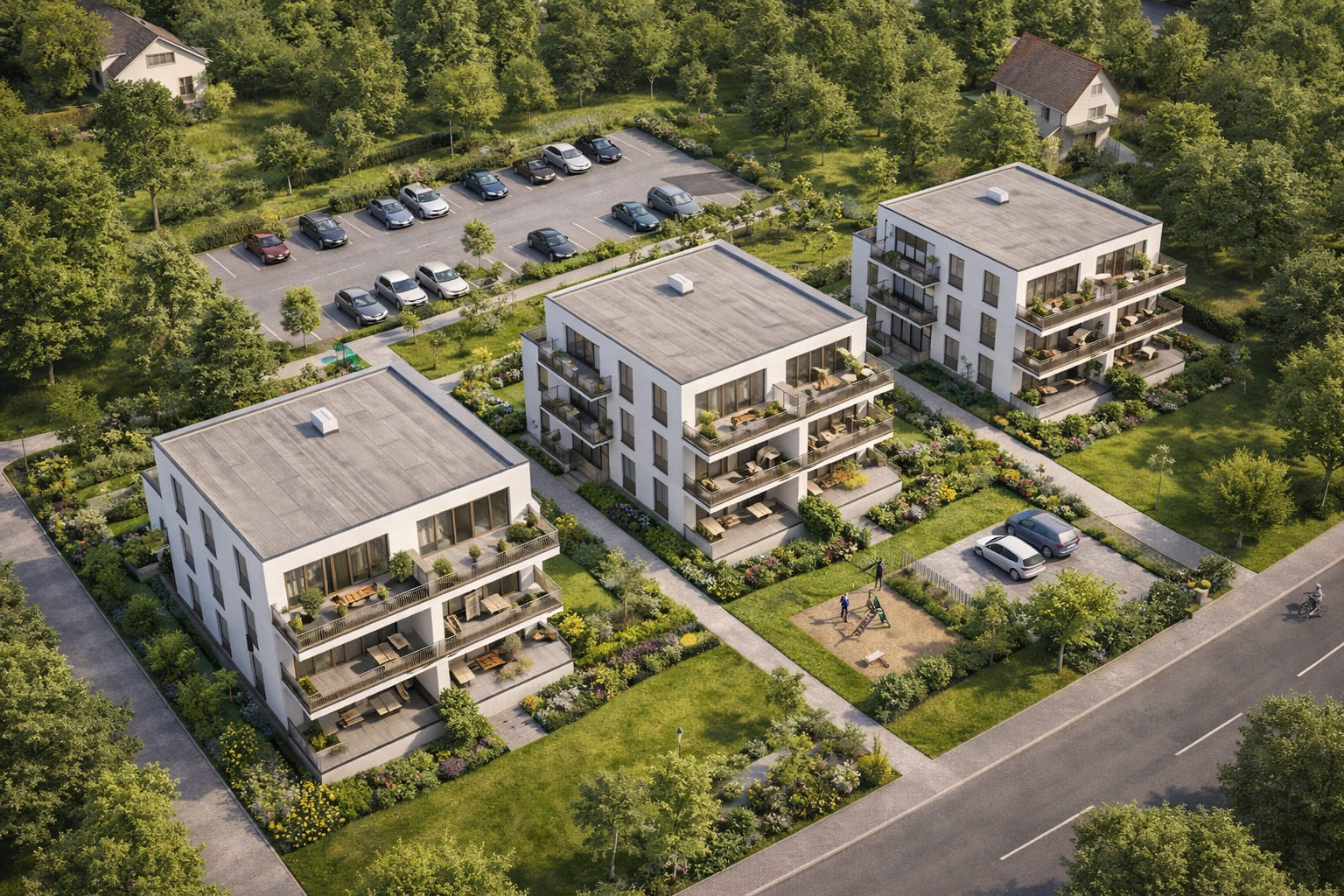 Situationsplan Überbauung Sonnmatt